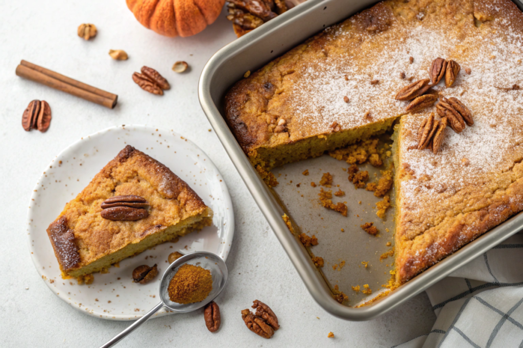 Naturally Delicious Pumpkin Dump Cake